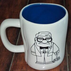Rae Dunn Disney Pixar Movie Up Public Menace Carl Mug 16 oz Brand New Never Used